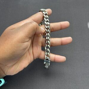 CH Floral cross bracelet